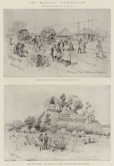 The Matabili Insurrection by Melton Prior